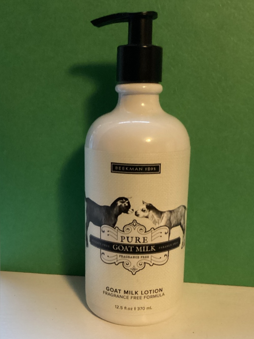 Beekman 1802 Goat Milk Lotion Fragrance Free with Pump 12.5 fl oz - NEW